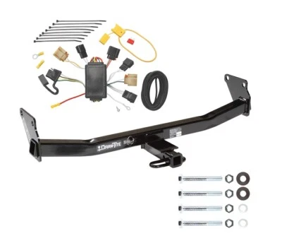 Trailer Tow Hitch For 07-10 Jeep Compass 07 Patriot w/ Wiring Harness Kit - Image 1 of 4