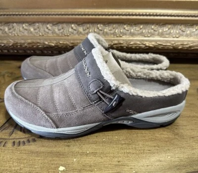 Easy Spirit Womens Efrost Slip On Shoes Mules Taupe 241 Size 8 W Brand New - Image 1 of 4