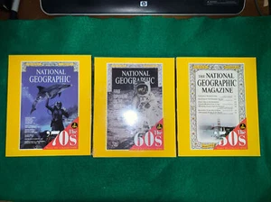 National Geographic Magazine: CD-ROM 3-Disc Win 95/98/Mac Lot: 1950’s,60’s,70’s - Picture 1 of 5