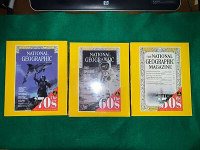 National Geographic Magazine: CD-ROM 3-Disc Win 95/98/Mac Lot: 1950’s,60’s,70’s - Image 1 of 4