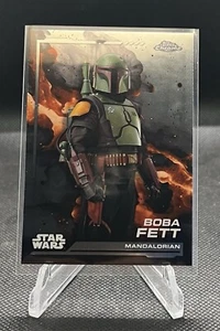 2024 Topps Chrome Star Wars Boba Fett #19 - Foto 1 di 2