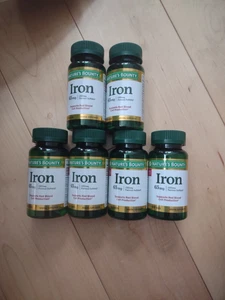 Nature's Bounty Iron 65mg 100 Tablets (4) - Picture 1 of 3