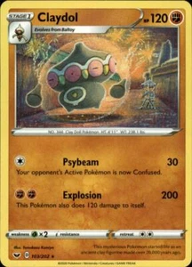 2x (SWSH01-103) Claydol Rare Pokemon Sword & Shield Card # 103 - Picture 1 of 1