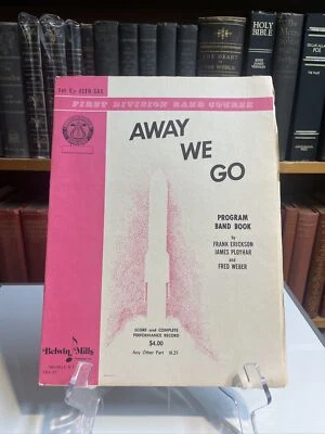 LIBRO DE MÚSICA FIRST DIVISION BAND COURSE AWAY WE GO PARA SAXOFÓN ALTO 1er Eb Foto 1 de 4