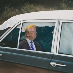 2024 President Donald Trump Car Decal Sticker April Fool Passenger Side Window - Picture 1 of 5