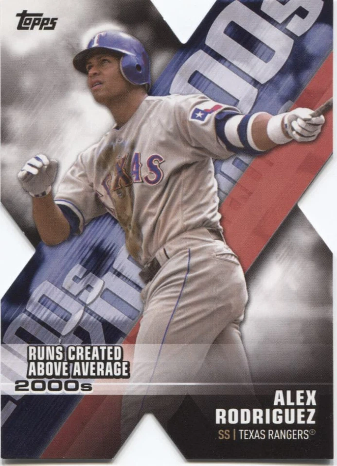 2020 Topps Series 1 ALEX RODRIGUEZ Decade of Dominance Die-Cut - YANKEES - #13 - Image 1 of 1