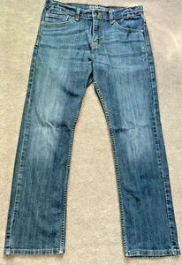 Signature Levi Strauss Men's Regular Jeans Blue 16 Straight 5-Pockets - Picture 1 of 10