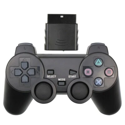 2.4GHz Wireless Joystick Gamepad Game Controller For PlayStation 3 PS2 PS1 PC - Image 1 of 4