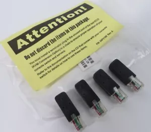 Nuevo IBM PN: 32P1710 RJ-45 Terminator Kit Paquete de 4 - Enchufes para Consola-Servidor KVM - Imagen 1 de 6