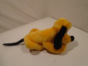 Vintage Disneyland Walt Disney World Plush Pluto 10" Sitting Dog - Picture 1 of 7