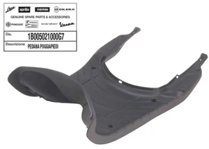 1B005021000G7 Pedana poggiapiedi grigio scuro Piaggio Zip SP 50 H2O Mod. 2004 - Foto 1 di 1