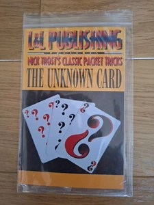 Nick Trost Packet Trick - The Unknown Card - Brand New Magic - Picture 1 of 2