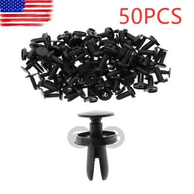 50PCS Push Type Retainer Clips For CHRYSLER Town & Country Dodge Avenger Dart - Image 1 of 4