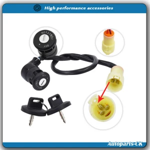 Ignition Key Switch For HONDA FOREMAN 400 TRX400FW 4x4 35100-HM7-003 1995-03 USA - Foto 1 di 10