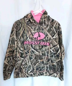 Mossy Oak Shadow Grass Blades Hoodie Women's Size Medium - D10 - Picture 1 of 4