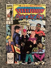 STEELTOWN ROCKERS  #2 VF (Marvel 1990) Hundreds More $1 Books