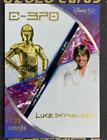 Luke SkyWalker/C-3PO 2023 Kakawow COSMOS DISNEY 100 ALL-STAR WARS Dual Auto /25