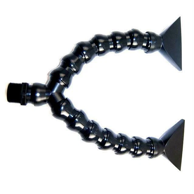 LOC-LINE 1/2" INCH DUAL RETURN NOZZLE SET - AQUARIUM PLUMBING PVC SOCKET FLEXIBL - Image 1 of 1