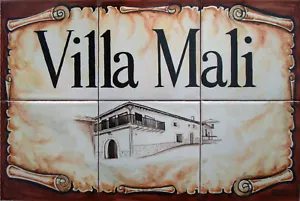 CUSTOM 30x45cm (12"X18") CeramicArtistic Mural - Picture 1 of 1