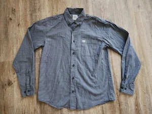 Cinch Shirt Youth Boys Size XL 14 X- Large Blue Plaid Button Up Western Rodeo - Picture 1 of 3