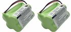 Pack de 2 batteries ZZcell pour RADIO SHACK 20-520, Pro-90 TRUNK TRACKERS BC250D,...