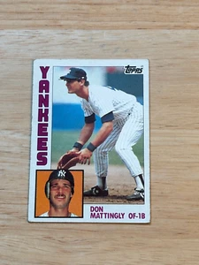 1984 Topps Don Mattingly Rookie Card - Bild 1 von 2
