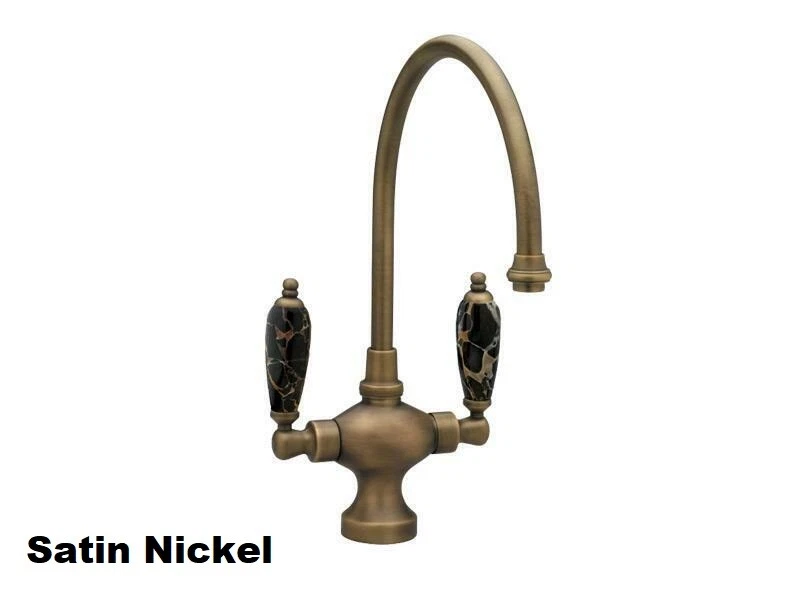 Grifo de barra de un solo orificio para cocina y barra Phylrich K8158CH-015 - níquel satinado Foto 1 de 4