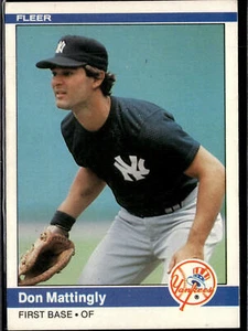 1984 Fleer #131 Don Mattingly - Picture 1 of 2