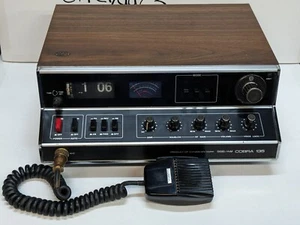 Vintage Cobra 135 SSB/AM CB Radio Basisstation mit Uhr. Ungetestet - Bild 1 von 10