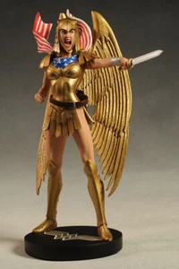 DC DIRECT COVER GIRLS OF THE DC UNIVERSE WONDER WOMAN ARMORED STATUE NEW U.S. - Picture 1 of 6