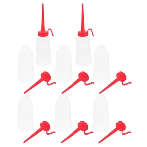  8 Stück 160 ml Nähmaschinen-Ölspenderflaschen, Kunststoff-Pressöltropfer mit - Bild 1 von 18