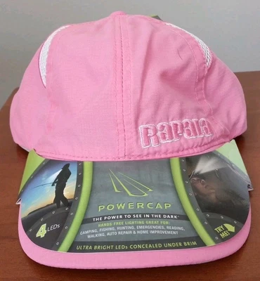 Rapala Power Cap Light Rapala Adjustable Power Cap Hat Fishing Outdoor Pink - Image 1 of 4