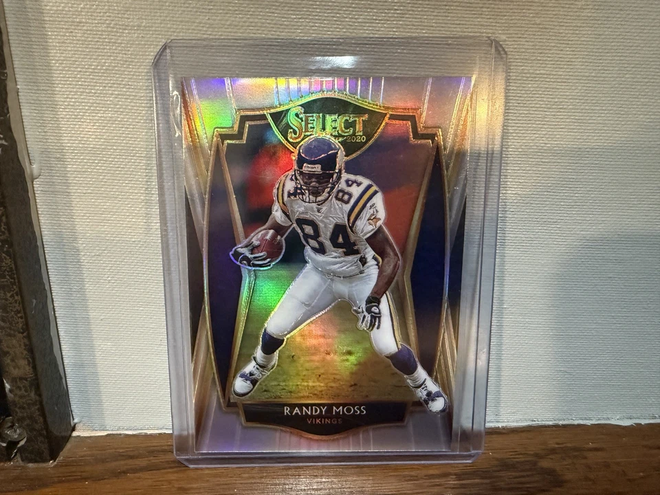 2020 Panini Select Randy Moss Silver Prizm Premier #112 Vikings - Image 1 of 1