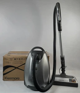 Kenmore Elite Serie 800 Bidone Aspirapolvere Argento 21814 Pet - Foto 1 di 9