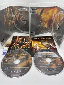 God Of War Collection + Volume II 2 Classics HD PS3 Complete RARE BUNDLE MINT - Picture 1 of 10