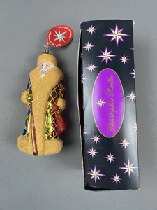 Christopher Radko Arlequín Ruso Santa Nuevo con etiqueta #177/300 Ornamento RARO - Imagen 1 de 14