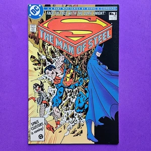 SUPERMAN EL HOMBRE DE ACERO #3 DC 1986 casi nuevo 9,4 *envío gratuito en cómics adicionales* - Imagen 1 de 4