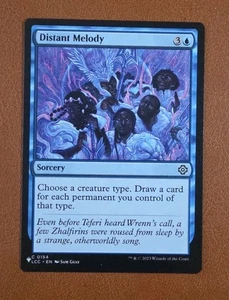NM Distant Melody #154 "The List" Reprint LCC Ixalan Commander - Picture 1 of 1
