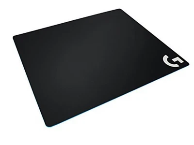 Logicool G640R Large Cross Gaming Mouse Pad Black F/S w/Tracking# New from Japan - Image 1 of 4