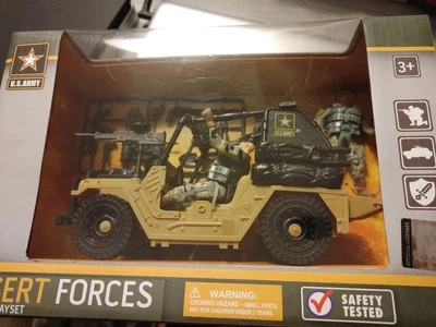 U.S. Army Operation: Desert Forces Playset with 3.75" Figures New in Box - Image 1 of 4