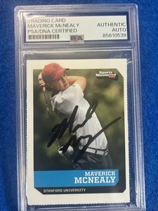 Maverick McNealy Sports Illustrated For Kids RC Signed PSA Ryder Cup Snub AUTO - Picture 1 of 10