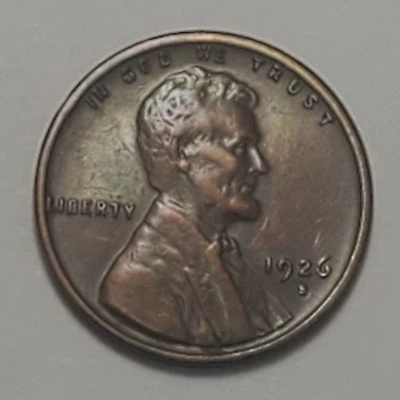 Nicer Low Mintage 1926 S Lincoln Wheat Cent - Image 1 of 2