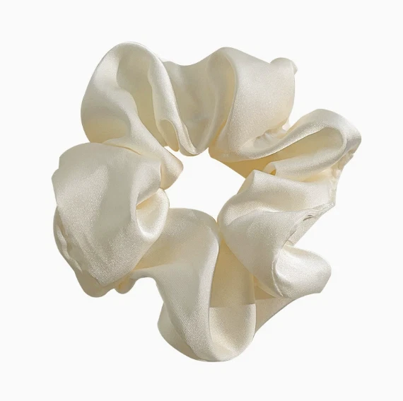 Simple tie hair rope satin hair ring - Image 1 of 1