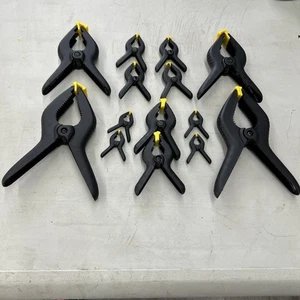 Lot of 14 Quick-Grip Spring Anvil Clamps - Picture 1 of 5