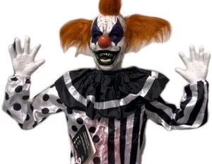 RARE Tekky Toys Animatronic Shaking Clown, Talking Light Up Halloween Decoration - Picture 1 of 9