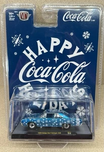 NEW 2025 M2 Machines Coca-Cola Christmas 1969 Dodge Dart Swinger 340 -9,600 Made - Picture 1 of 8