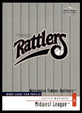 2002 UD Minor League #321 Wisconsin Timber Rattlers TM *4727