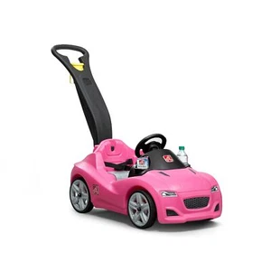 Step2 Whisper Ride Cruiser Push Car Pink Toddler Ride-On Toy New in Damaged Box - Picture 1 of 9