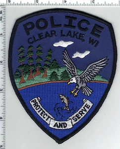 Clear Lake Police (Wisconsin) 1st Issue Shoulder Patch - Picture 1 of 1