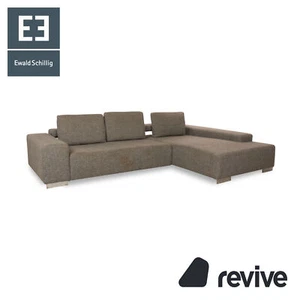 Ewald Schillig Topas Stoff Ecksofa Grau Recamiere Rechts Sofa Couch - Bild 1 von 11